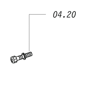 Omer 04.20 Screw Similar to 1015316